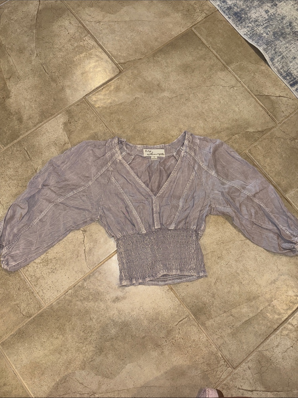 Vintage Havana cropped shirt